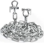 Stainless Steel Anchor Chain, Marine Grade Boat Kit, Heavy-duty 1/4. Fixed Price $85.98.