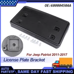Bumper License Plate Bracket Kit For Jeep Patriot 2011-2017 W/ 8 Mount Screws. Fixed Price $19.99.