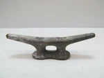 Old Used Wilcox Crittenden 3+1/2 Inch Cast Iron Boat Dock Cleat (D3C84B). Fixed Price $10.99.