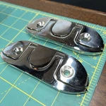 2PCS 4-1/2" Boat Marine 316 Stainless Dock Cleat Flip Up Folding Pull. Fixed Price $29.99.