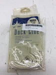 Unicord New Oem Dock Line Rope 3/8" Gold/white 738656440191. Fixed Price $14.49.