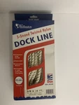 Wellington Strand Twisted Nylon Mooring Dock Line 3/8" X 15 Ft Pre-formed Eye. Fixed Price $11.00.