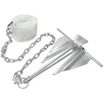 Extreme Max 3006.6717 Complete Slip Ring Anchor Kit Rope Chain Shackle 4.5 Lbs. Fixed Price $104.07.
