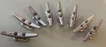 4" Galvanized Iron Dock Cleat 8-PACK- New Open Box. Fixed Price $19.79.
