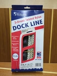A1DL1 Wellington 3/8" X 10' Marine Twisted Nylon Dock Line. Fixed Price $7.00.