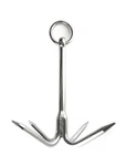 Us Stainless Steel 316 Hook Anchor 9.5" 240MM Marine Grade Grapple .... Fixed Price $80.39.