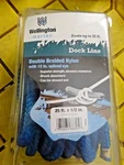 Wellington Marine Dockline Double Braided Rope 25 Ft X 1/2 In. Blue New 88805. Fixed Price $14.99.