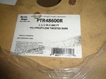 1-1/2 X 600 Twisted Polypropylene Rope General Purpose Bevis. Fixed Price $1225.00.