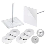 100 Set Self Stick Insulation Pins 2-1/2 Inch Locking Washers Round. Fixed Price $55.80.