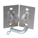 Stationary Dock Connector Hinge Kit, Galvanized, 3/16". Fixed Price $31.15.