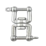 Us Stainless Steel 316 Anchor Swivel Jaw And 13MM 1/2 Marine. Fixed Price $63.07.