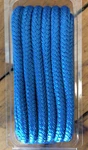 Seachoice Double Braided Boat Marine Nylon Dock Line Rope 3/8" X 25' Blue 40331. Fixed Price $12.99.