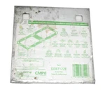 Cmp Dock Edge Stationary Backer Plate DE87122F Stainless Steel 5" X. Fixed Price $14.30.