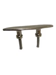 Marine Hardware 6" Stainless Steel Euro Style Cleat W/ Studs SSCL66009-2SE. Fixed Price $39.95.