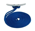 Sea Dog 302110015BL-1 Blue 3/8" X 15' Double Braid Nylon Dock Line W/ Eye Splice. Fixed Price $19.95.