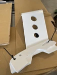 Power-pole Single Motor-mounted Adptr Plate Kt Port (white) PK-M-5-6-P-WT. Fixed Price $75.00.