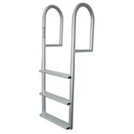 Jif Marine DJV3 3-STEP Stationary Dock Ladder Anodized Aluminum. Fixed Price $190.37.