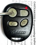 OARTXAM2000 Keyless Remote Alarm Extreme Entry Control Car Start Fob Red Led. Fixed Price $25.69.