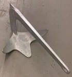 Boat Claw Anchor 11 Lb Galvanized 23' Various Sea Beds Tides Wind Condition New. Fixed Price $49.99.