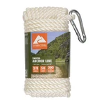 Nylon Marine Anchor Rope Twisted Boating Line White 50 Feet 3/8 Inch. Fixed Price $17.80.