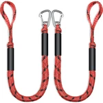 Onoship 4 Premium Boat Bungee Dock Lines Jet Ski Accessories Feet, Red. Fixed Price $34.60.