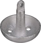 9942-1 Cast Iron Steel Mushroom Anchor, 10-POUNDS, Aluminum-plated Silver Finish. Fixed Price $52.81.