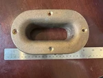 Buck Algonquin 00HP2 Hawse Pipes - Oval. Fixed Price $99.00.