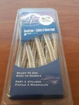 Unicord Dock Line 1/2" X 15' Gold And White. Fixed Price $14.99.