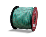 Blue Steel Rope - 1/2" X 600' Teal W/orange Tracer Poly Truck. Fixed Price $275.50.