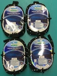 (4) Shakespeare Reflective Braided Nylon Dock Line 3/8 X 15 Ft Marine Boat Rope. Fixed Price $32.00.