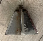 Vintage Marine Boat Perko 933F Copper Anchor Storage Fitting Pair. Fixed Price $19.99.