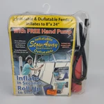 Stowaway Inflatable Deflatable Boat Fender Bumper W/ Pump - 8 X 24" Nos. Fixed Price $97.28.