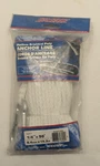 Seasense Hollow Braided Poly Anchor Line 1X 1/4" 50' 90LBS Working Load New. Fixed Price $12.99.