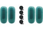 Extreme Max 3006.8515.4 Boattector Htm Inflatable Fender 4-PACK 10" 27" Teal. Fixed Price $228.37.