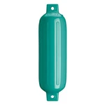 G-4 Series 6.5" X 22" Teal Twin Eye Cylindrical Inflatable Fender. Fixed Price $45.96.