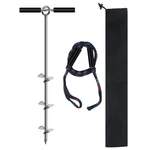 36'' Sand Anchor For Boat With 4FT Bungee Dock Line, Chromium-plated Steel Bo.... Fixed Price $77.45.