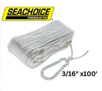 Seachoice Solid Braid Nylon Anchor Line. Fixed Price $19.99.