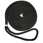 New England Ropes 3/8 X 25' Nylon Double Braid Dock Line - Black. Fixed Price $43.48.