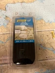 Seachoice #40961 Black Double Braided Nylon Fender Line 3/8" X 6' .. Fixed Price $10.50.