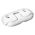Dock Edge Flip-up 6" White Powder Coated Aluminum Almag 35 Cleat. Fixed Price $50.56.