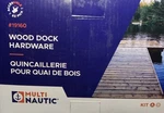 Multinautic 19160 Hardware Kit For Floating Dock Wood LB24. Fixed Price $124.99.