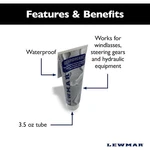 Lewmar 19701000 Geargrease Waterproof Winch Grease, 3.5 Oz Tube. Fixed Price $28.43.