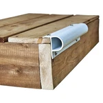 Dock Edge 16' X 2-5/8" 1-1/2" White Pvc P-profile Edging. Fixed Price $94.42.