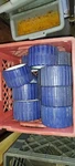24X Boat Trailer Blue Wobble Roller 5X3" Seachoice 56540 Yates 500 Loadrite 4026. Fixed Price $259.00.