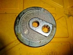 Marine Parts Lewmar Top Plate 5 1/8" Od. Fixed Price $24.99.