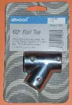 Attwood 1141B3 Rail Tee Chrome Zamak 7/8" 60 Degree. Fixed Price $14.76.