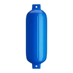 Single Inflatable Cylindrical 8.8" Diameter X 26.8" Blue Pvc Ribbed Boat Fender. Fixed Price $124.95.