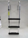 Garelick Eez Aluminum Step Pontoon Ladder 46" H X 15 3/4" W Boat. Fixed Price $134.95.