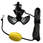 Xialuo Marine River Anchor Kit 8 Lb Black Pe Coated Kayak Accessories .... Fixed Price $51.62.