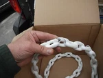 312955 Sea-dog Line Ft White Pvc Coated Galvanized Steel Anchor Chain 132-1002. Fixed Price $7.49.